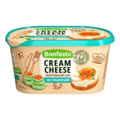 Сыр кремчиз экстрамягкий Bonfesto 70% 400 г 